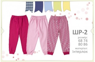 Брюки с манжетами